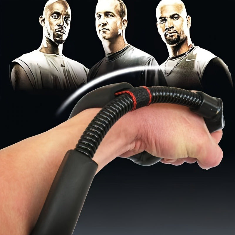1pc Adjustable Anti-Skid Wrist Strength Device - Ergonomic Arm Grip Trainer with Dual-Effect Resistance for Forearm & Upper Body Workouts, Durable Non-Slip Fitness Equipment for Home Gym & Strength Training (Black)