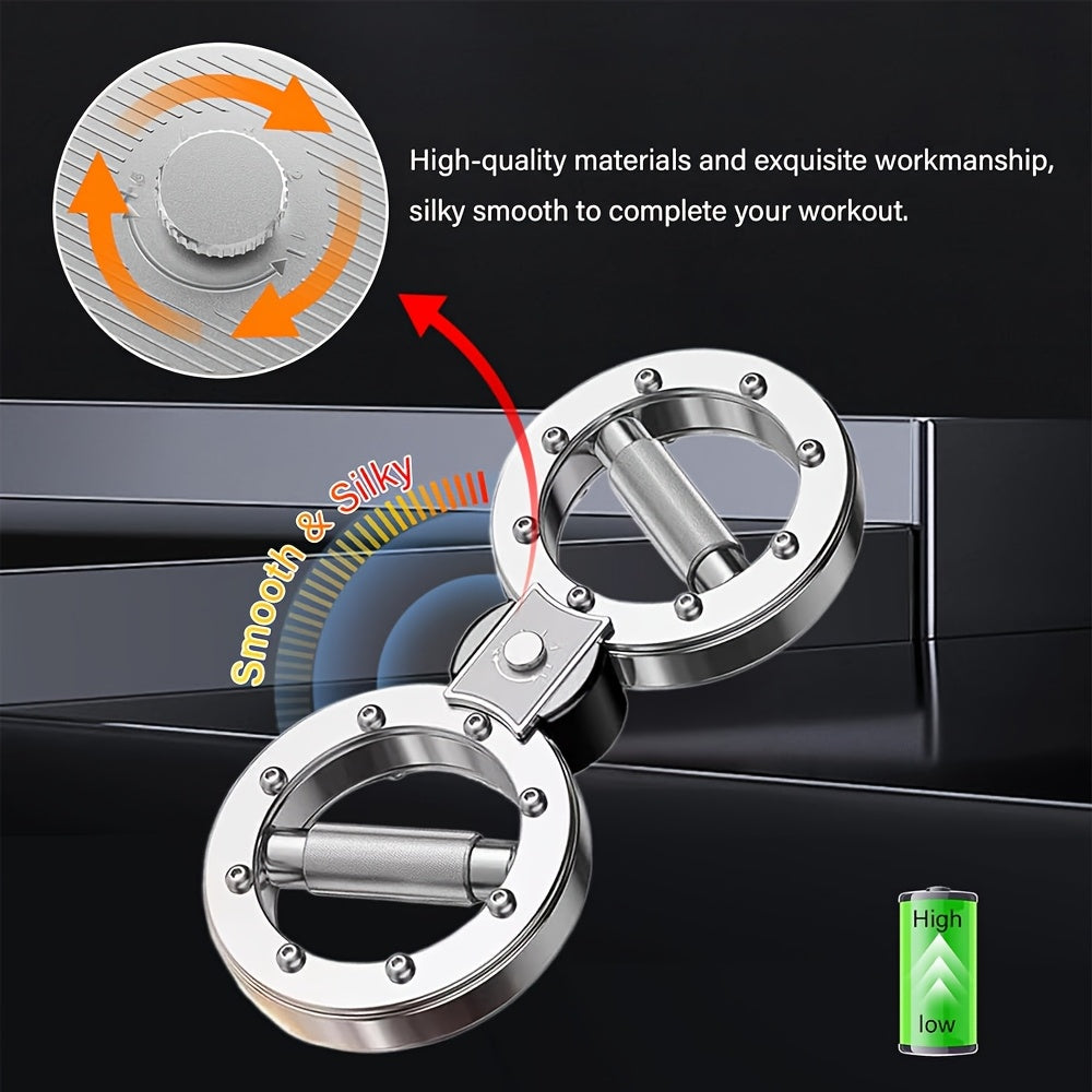Sakerplus Rotator Burn Machine - Heavy-Duty Adjustable Resistance Training System with 360° Rotating Arm & Shoulder Workout Equipment, Home Gym Strength Trainer with Ergonomic Grip, Non-Electric Muscle Builder for Men - Ideal for Bicep, Tricep, Forearm,