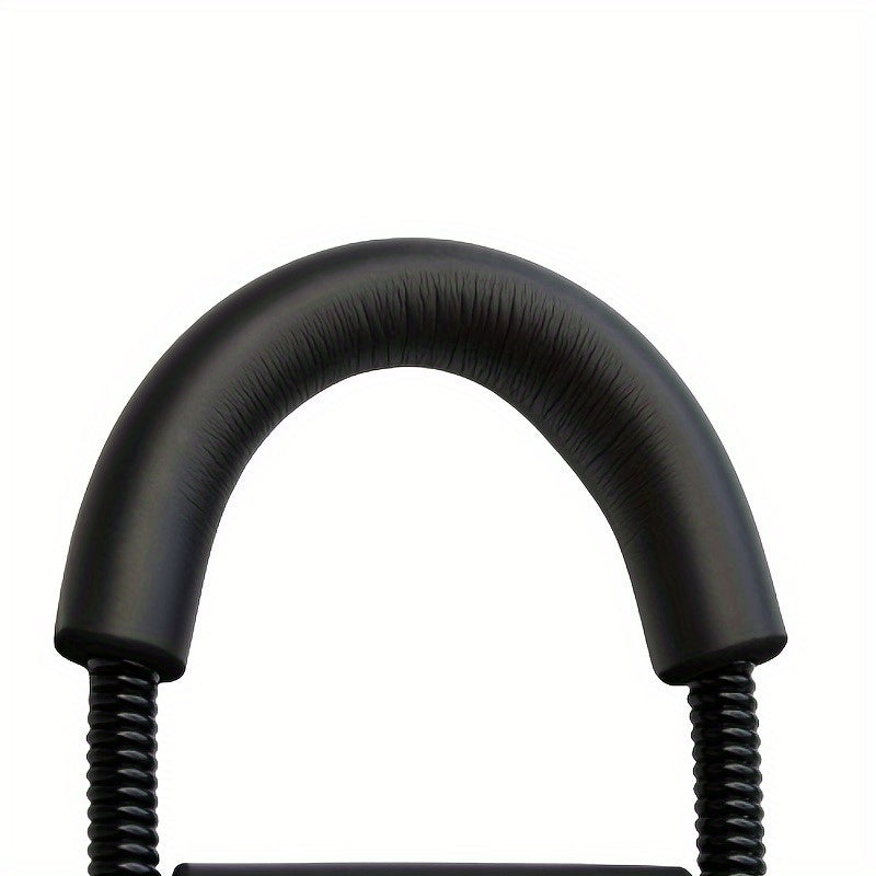 1pc Adjustable Anti-Skid Wrist Strength Device - Ergonomic Arm Grip Trainer with Dual-Effect Resistance for Forearm & Upper Body Workouts, Durable Non-Slip Fitness Equipment for Home Gym & Strength Training (Black)