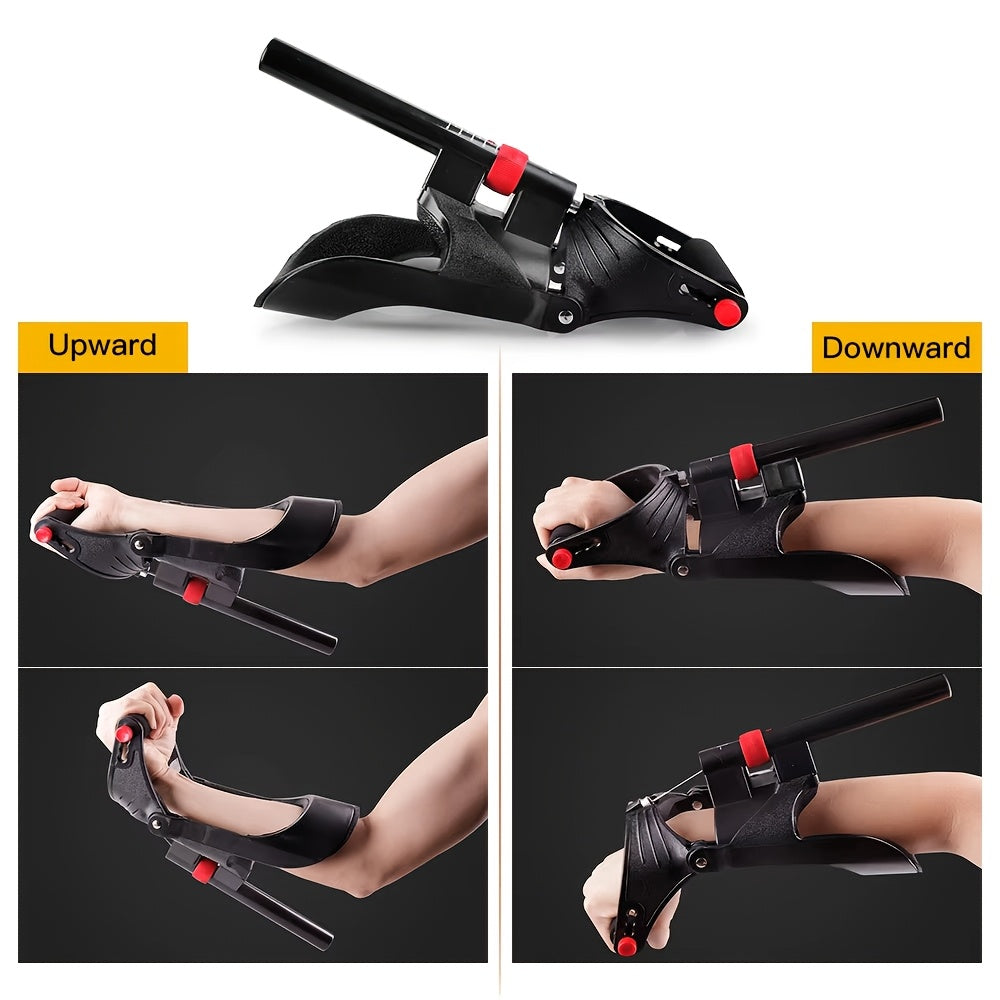 1 Adjustable Portable Wrist Strengthener, Tennis Wrist Trainer, 8-Strand Arm Exerciser for Beginners, Without Battery