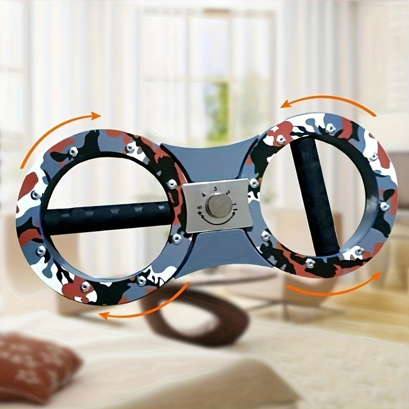 Speed Arm Device, Multi-functional Camouflage Arm Strength Bar With Resistance Adjustment, Arm Fitness Boxing Speed Training Equipment, Fitness Fighting Boxing Training, Rotating Forearm And Grip Strength Training Device