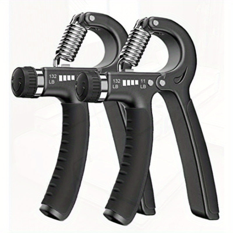 FLYFE Grip Strength Trainer Plastic 2 Pack 11132 lbs Forearm Strengthener Hand Squeezer Adjustable Resistance Hand Grip Strengthener for Muscle Building and Injury Recovery, Hand Grip Strengthener Plus Size, Grip Strength Trainer, Hand Grip Strengthener
