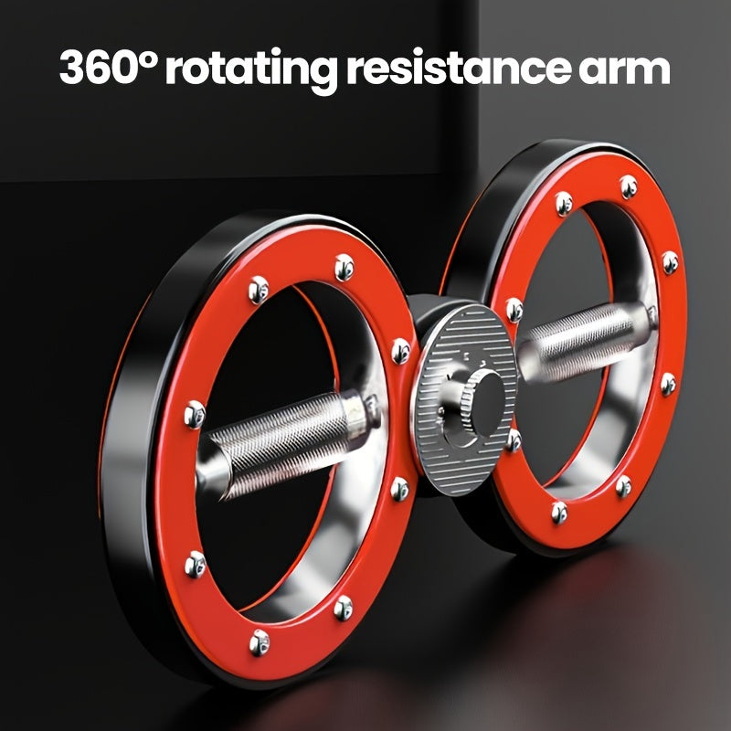 Resistance Adjustment Boxing Speed Arm Home Figure 8 Multi-Functional Flywheel Wrist Combat Fitness Boxing Speed Trainer Black Red