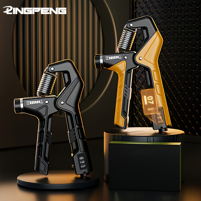 Grip Strength Trainer Ergonomic Handle Ergonomic Grip Strengthener 11.02-220.46LB Resistance Adjustable, Suitable for Home Gym Muscle Training Fitness Equipment, Used for Muscle Enhancement and Recovery