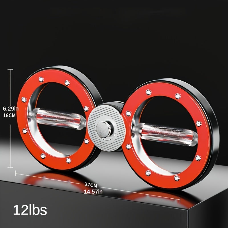 Resistance Adjustment Boxing Speed Arm Home Figure 8 Multi-Functional Flywheel Wrist Combat Fitness Boxing Speed Trainer Black Red