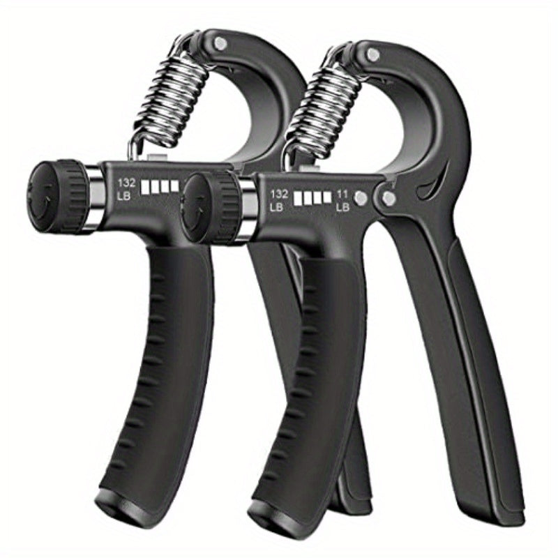 FLYFE Grip Strength Trainer Plastic 2 Pack 11132 lbs Forearm Strengthener Hand Squeezer Adjustable Resistance Hand Grip Strengthener for Muscle Building and Injury Recovery, Hand Grip Strengthener Plus Size, Grip Strength Trainer, Hand Grip Strengthener