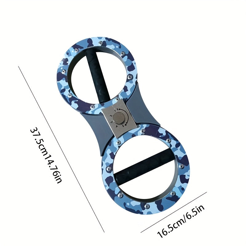 Speed Arm Device, Multi-functional Camouflage Arm Strength Bar With Resistance Adjustment, Arm Fitness Boxing Speed Training Equipment, Fitness Fighting Boxing Training, Rotating Forearm And Grip Strength Training Device