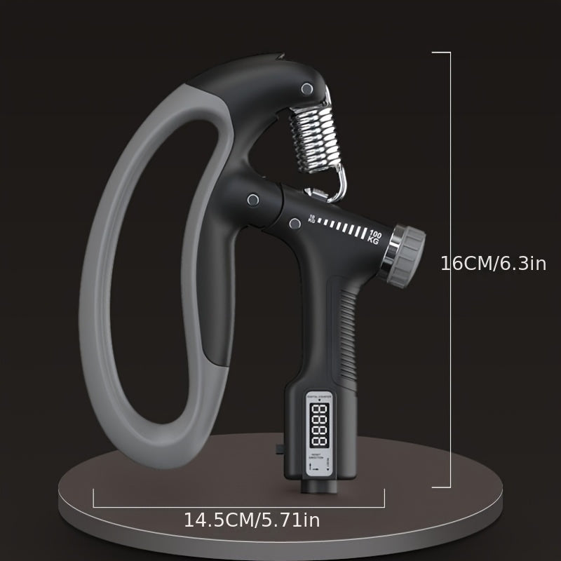 A Set of 5 Mechanical Counting Grip Strengtheners Ranging from 22.05-220.46LB, Designed for Professional Hand Strengthening Training with Adjustable Resistance. This Finger Trainer Enhances Muscle Coordination And Increases Hand Strength. It'S Portable