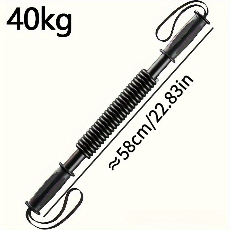 4-Size Adjustable Arm & Chest Strengthener - Unisex Black Iron Fitness Equipment for Home Gym, No Power Needed, Perfect Christmas Halloween Gift for Men & Women, Workout Accessories, Sleek Design, Sturdy Construction, Durable Construction, Best for