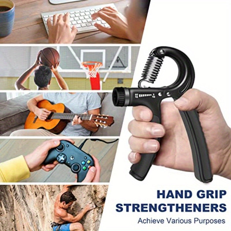 FLYFE Grip Strength Trainer Plastic 2 Pack 11132 lbs Forearm Strengthener Hand Squeezer Adjustable Resistance Hand Grip Strengthener for Muscle Building and Injury Recovery, Hand Grip Strengthener Plus Size, Grip Strength Trainer, Hand Grip Strengthener