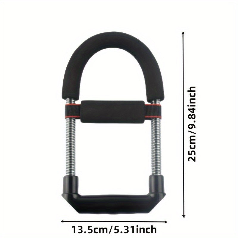 1pc Adjustable Anti-Skid Wrist Strength Device - Ergonomic Arm Grip Trainer with Dual-Effect Resistance for Forearm & Upper Body Workouts, Durable Non-Slip Fitness Equipment for Home Gym & Strength Training (Black)