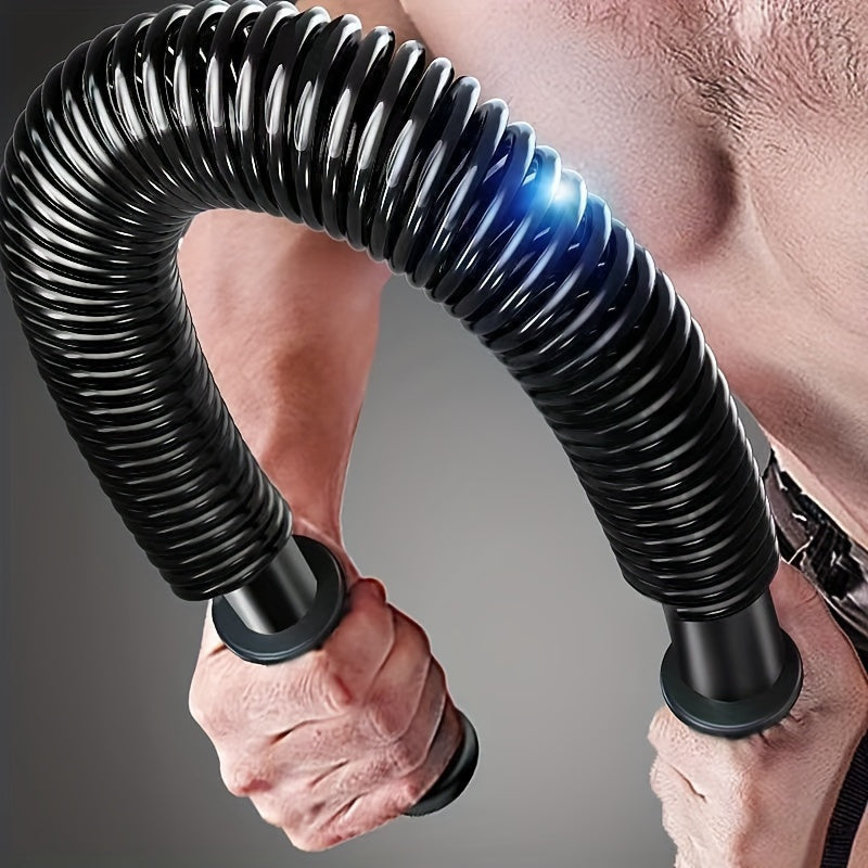 4-Size Adjustable Arm & Chest Strengthener - Unisex Black Iron Fitness Equipment for Home Gym, No Power Needed, Perfect Christmas Halloween Gift for Men & Women, Workout Accessories, Sleek Design, Sturdy Construction, Durable Construction, Best for
