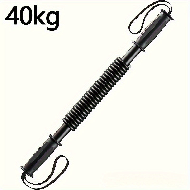 4-Size Adjustable Arm & Chest Strengthener - Unisex Black Iron Fitness Equipment for Home Gym, No Power Needed, Perfect Christmas Halloween Gift for Men & Women, Workout Accessories, Sleek Design, Sturdy Construction, Durable Construction, Best for