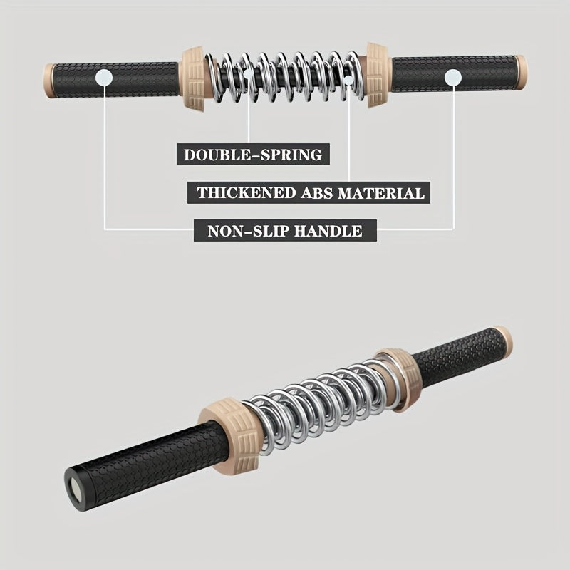 OAK-SPORTS Non-Slip Wrist & Forearm Trainer | Durable ABS & Metal Grip Strengthener with Double-Spring Mechanism | Ideal for Indoor/Outdoor Gym, Parties & Competitive Events | Enhances Wrists, Forearms & Elbows