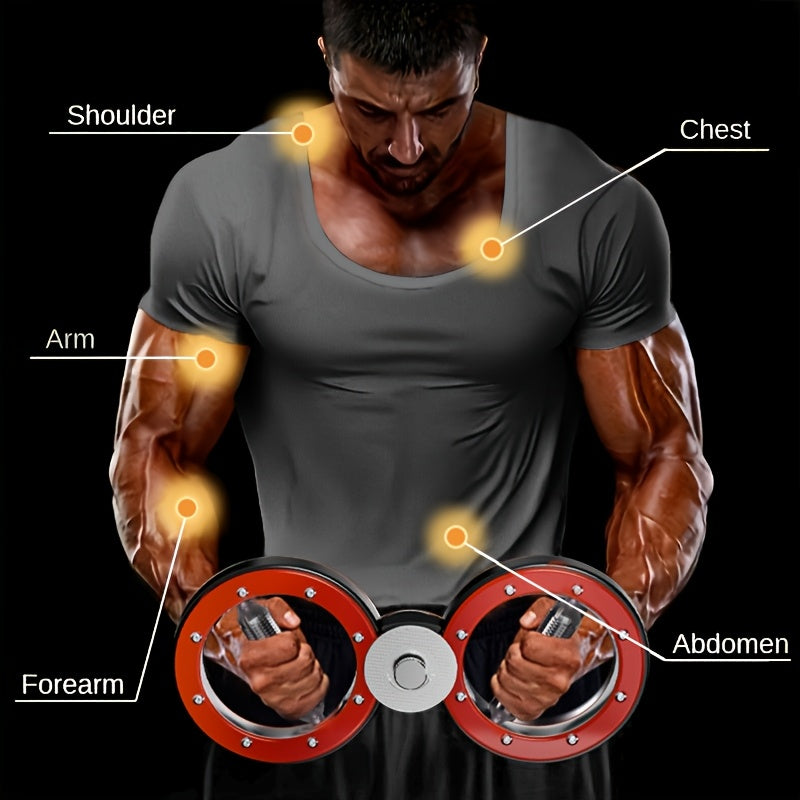 Resistance Adjustment Boxing Speed Arm Home Figure 8 Multi-Functional Flywheel Wrist Combat Fitness Boxing Speed Trainer Black Red