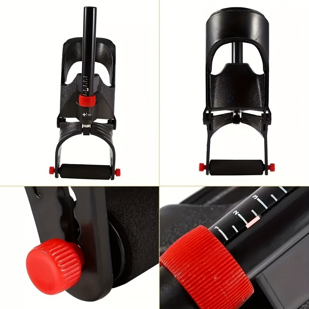 1 Adjustable Portable Wrist Strengthener, Tennis Wrist Trainer, 8-Strand Arm Exerciser for Beginners, Without Battery