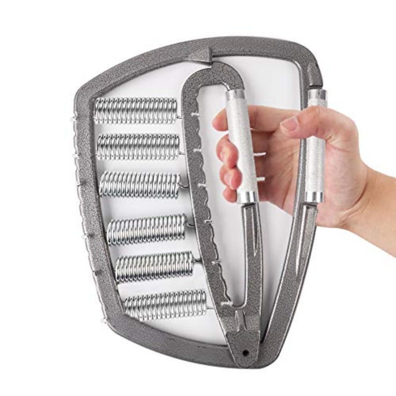 Professional Heavy-Duty Hand Grip Strengthener - 1200lbs Max Resistance, Adjustable Grip Strength Trainer with 6-Spring System, Non-Slip Base & Ergonomic Handle - Portable Muscle Builder for Home Gym, Office, Weightlifting, CrossFit - Ideal for Athletes,